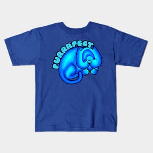 Puuurect Sleeping Kitty Cat Kids T-Shirt